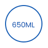 Tazón de papel de embalaje degradable desechable de 650 ml icon