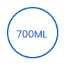 Tazón de papel de embalaje degradable desechable de 700 ml icon