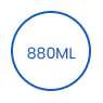 Cuenco de papel rectangular biodegradable disponible 880ML icon